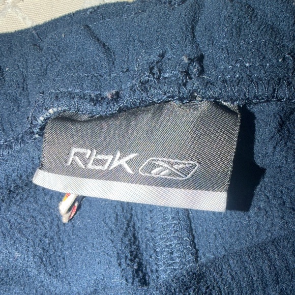 Reebok Navy Blue Fleece Sweatpants - Picture 2 of 3